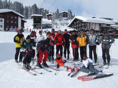 Ski in Lech mit alten Herren vom TC